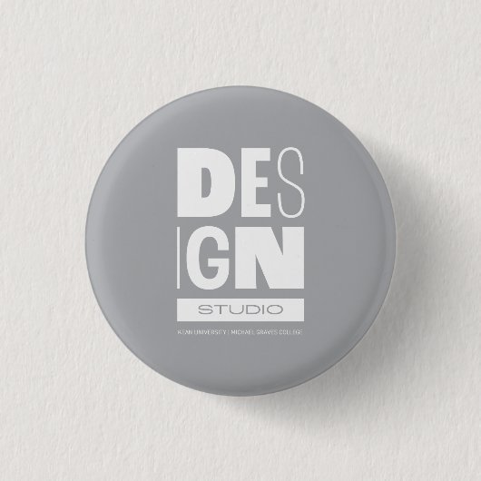 Badge Rond 2,50 Cm Bouton Kean MGC Design Studio (Devant)