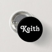 Badge Rond 2,50 Cm Bouton Keith (Devant & derrière)