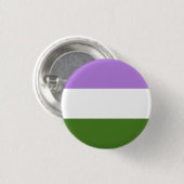 Badge Rond 2,50 Cm Bouton LGBT Drapeau de genre (Devant & derrière)