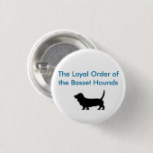 Badge Rond 2,50 Cm Bouton loyal d'ordre (Devant & derrière)