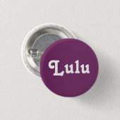 Badge Rond 2,50 Cm Bouton Lulu (Devant & derrière)
