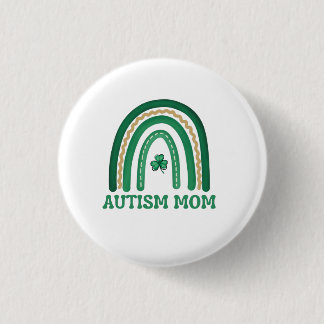 Badge Rond 2,50 Cm Bouton Maman Autisme, Petit, 1¼ Pouce