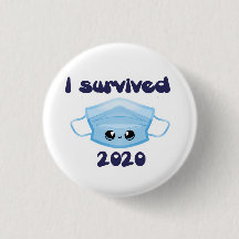 Bouton Masque 2020 Survived