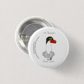 Badge Rond 2,50 Cm Bouton Mème Angus (Devant & derrière)