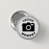 Badge Rond 2,50 Cm Bouton Mémoire Troop IGGPPCamp 2023 (Devant & derrière)