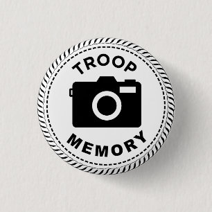 Badge Rond 2,50 Cm Bouton Mémoire Troop IGGPPCamp 2023