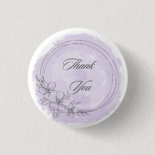 Badge Rond 2,50 Cm bouton merci