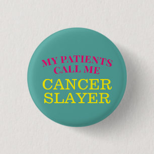 Badge Rond 2,50 Cm Bouton Merci pour le cancer de la viande