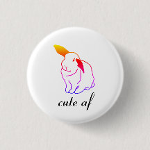 Bouton mignon d'af