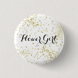 Badge Rond 2,50 Cm Bouton mignon de demoiselle de honneur de parties