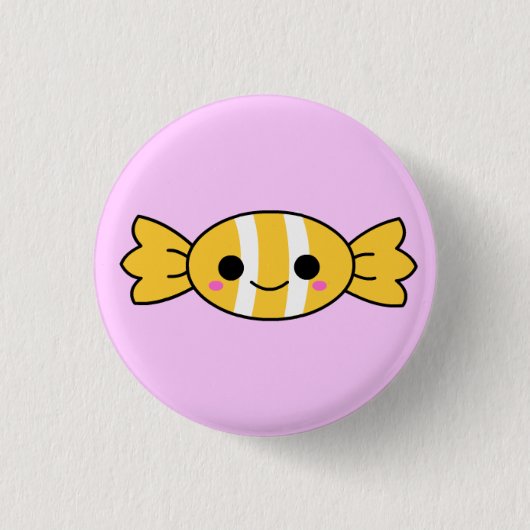 Badge Rond 2,50 Cm bouton mignon de sucette (Devant)