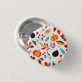 Badge Rond 2,50 Cm Bouton Motif Automne automne (Devant & derrière)