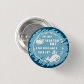 Badge Rond 2,50 Cm Bouton Motivational Whale (Devant & derrière)