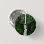Badge Rond 2,50 Cm Bouton Multnomah Falls #2 (Devant & derrière)