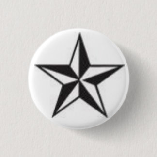 Badge Rond 2,50 Cm Bouton nautique d'étoile