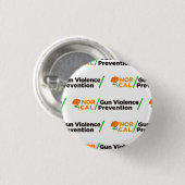 Badge Rond 2,50 Cm Bouton NorCal GVP (Devant & derrière)