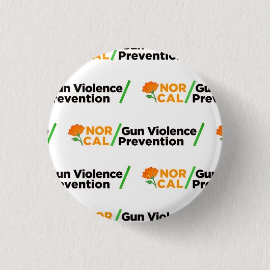 Badge Rond 2,50 Cm Bouton NorCal GVP (Devant)