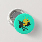 Badge Rond 2,50 Cm Bouton Notes musicales Abstraites (Devant & derrière)