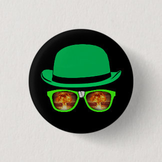 Badge Rond 2,50 Cm Bouton Nuke de la Nuit des Ringards