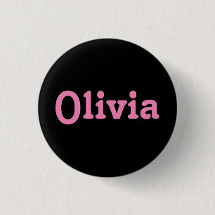 Badge Rond 2,50 Cm Bouton Olivia