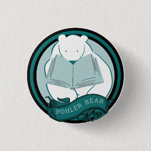 Badge Rond 2,50 Cm Bouton Ours de Pohler