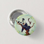 Badge Rond 2,50 Cm Bouton Ours mou (Devant & derrière)