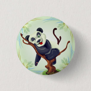 Badge Rond 2,50 Cm Bouton Ours mou