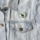Badge Rond 2,50 Cm Bouton Ours mou (En situation)