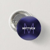 Badge Rond 2,50 Cm Bouton personnalisable - Purple HAMbWG (Devant & derrière)