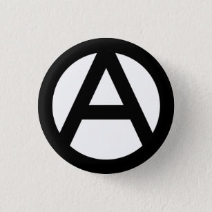 Badge Rond 2,50 Cm Bouton Petite anarchie