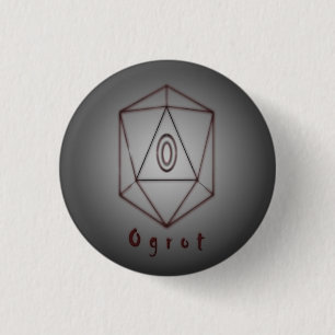 Badge Rond 2,50 Cm Bouton-Pin de logo d'Ogrot