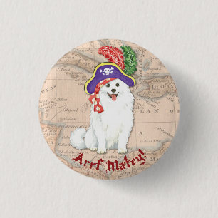Badge Rond 2,50 Cm Bouton Pirate Eskie Pinback