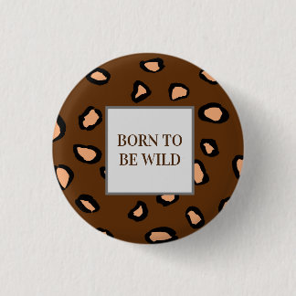 Badge Rond 2,50 Cm BOUTON poster de animal