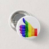 Badge Rond 2,50 Cm Bouton Pride (Devant & derrière)