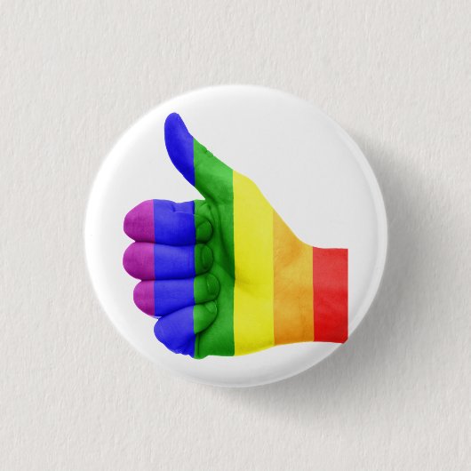 Badge Rond 2,50 Cm Bouton Pride (Devant)