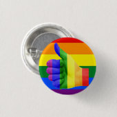 Badge Rond 2,50 Cm Bouton Pride (Devant & derrière)