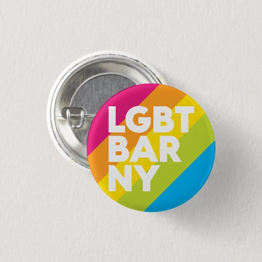 Badge Rond 2,50 Cm Bouton Pride (Devant & derrière)