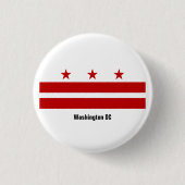 Badge Rond 2,50 Cm Bouton Pride Washington DC (Devant)