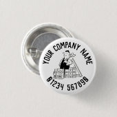 Badge Rond 2,50 Cm Bouton Promotion Générale Générale Builder (Devant & derrière)