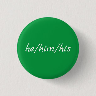 Badge Rond 2,50 Cm Bouton Pronouns: ses boutons