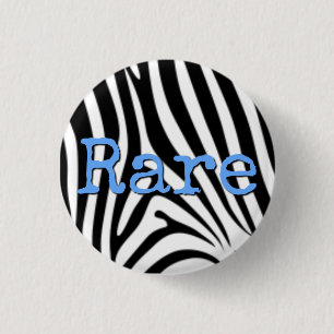 Badge Rond 2,50 Cm Bouton rare de la maladie