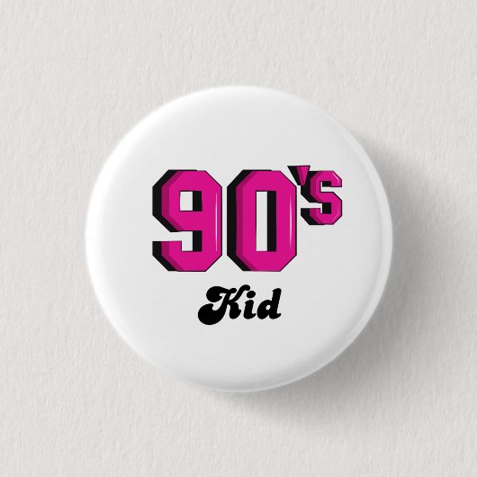 Badge Rond 2,50 Cm Bouton Rétro (Devant)