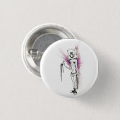 Badge Rond 2,50 Cm Bouton rond - customisé (Devant & derrière)