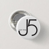 Badge Rond 2,50 Cm Bouton rond - customisé (Devant & derrière)