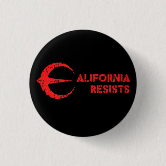 Badge Rond 2,50 Cm Bouton rond, Grand, 3 pouces Californie Résiste