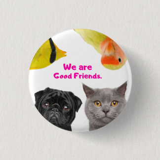 Badge Rond 2,50 Cm Bouton rond, Petit, 1¼ Pouce