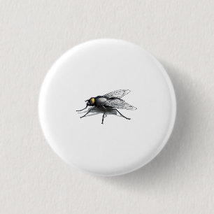 Badge Rond 2,50 Cm Bouton rond petit Fly Buddy