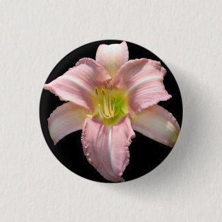 Badge Rond 2,50 Cm Bouton rose de lis