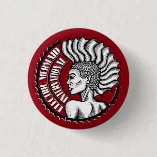 Badge Rond 2,50 Cm Bouton rouge international de sirène électrique