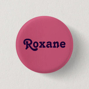 Badge Rond 2,50 Cm Bouton Roxane